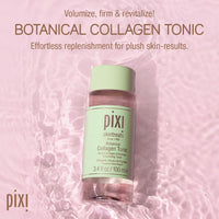 Thumbnail for Pixi Botanical Collagen Tonic, Volumizing & Hydrating Toner, Enhanced with Peptides & Botanicals to Firm & Revitalize, Alcohol-Free Daily Moisturizing Toner, 100 ml / 3.4oz