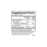 Thumbnail for Carlson - Kid's Chewable Zinc, 5 mg, Health Support, Natural Mixed Berry Flavor, 160 Tablets