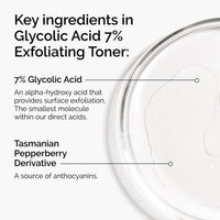 Thumbnail for The Ordinary Glycolic Acid 7% Exfoliating Toner, Brightening and Smoothing Daily Toner for More Even-Looking Skin Tone, 8.1 Fl Oz