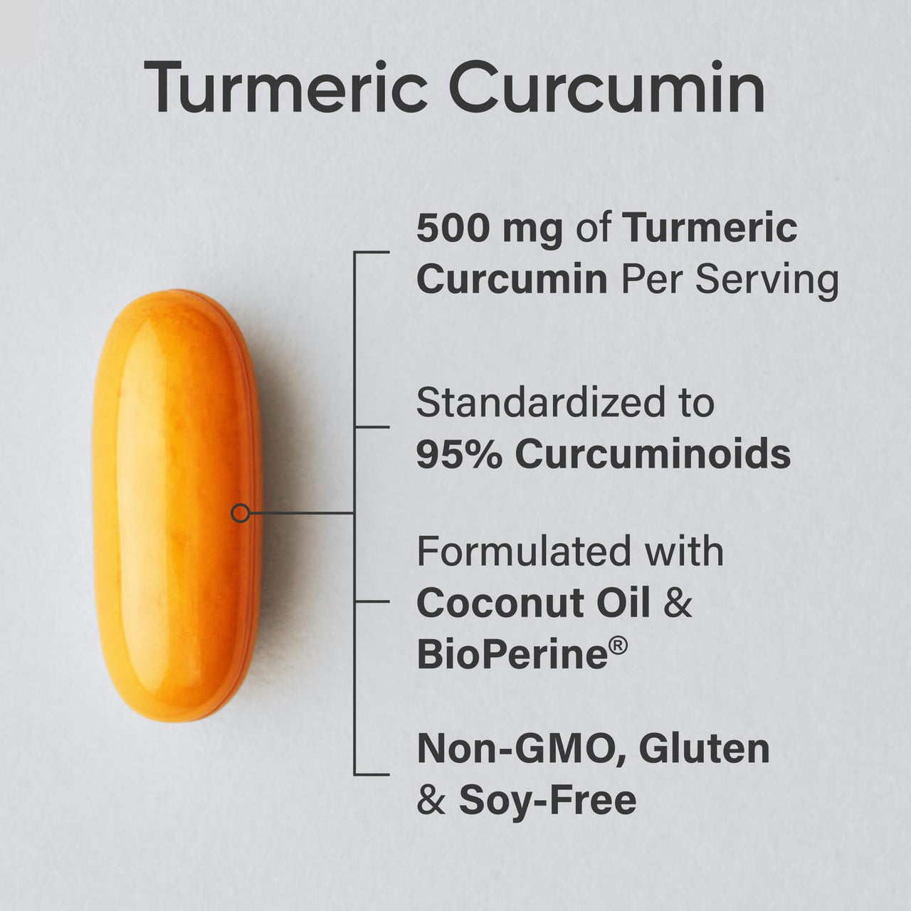 Sports Research® Gut Health - Fermented L-Glutamine and Turmeric Curcumin C3 Complex® w/BioPerine Black Pepper Extract (60 Servings Each)