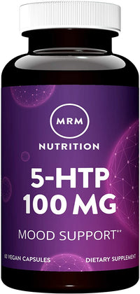 Thumbnail for MRM Nutrition - 5-HTP 100 MG Capsules - For Women & Men - Griffonia Bean Extract Supplement, Serotonin Precursor, Restful Sleep, Supports Healthy Appetite Management & Adult Wellness - 60 Servings