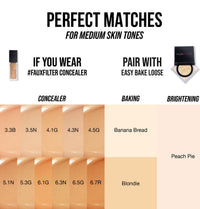 Thumbnail for Huda Beauty MINI Easy Bake Loose Baking & Setting Face Powder Shade PEACH PIE (Mini Size 0.21 oz / 6 g)