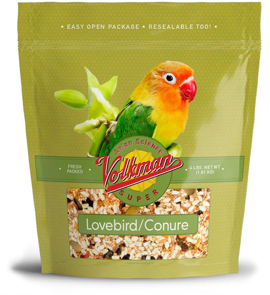 Volkman Avian Science Lovebird & Conure Bird Seed 4 Lb