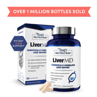 Thumbnail for 1MD Nutrition LiverMD - Liver Support Supplement | Siliphos Milk Thistle Extract & NAC - Supports Healthy Energy, Immunity & Overall Health - Liver Cleanse & Support | 60 Capsules