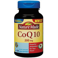 Thumbnail for Nature Made CoQ10 Naturally Orange 200 mg - Dietary Supplement 120 Softgels
