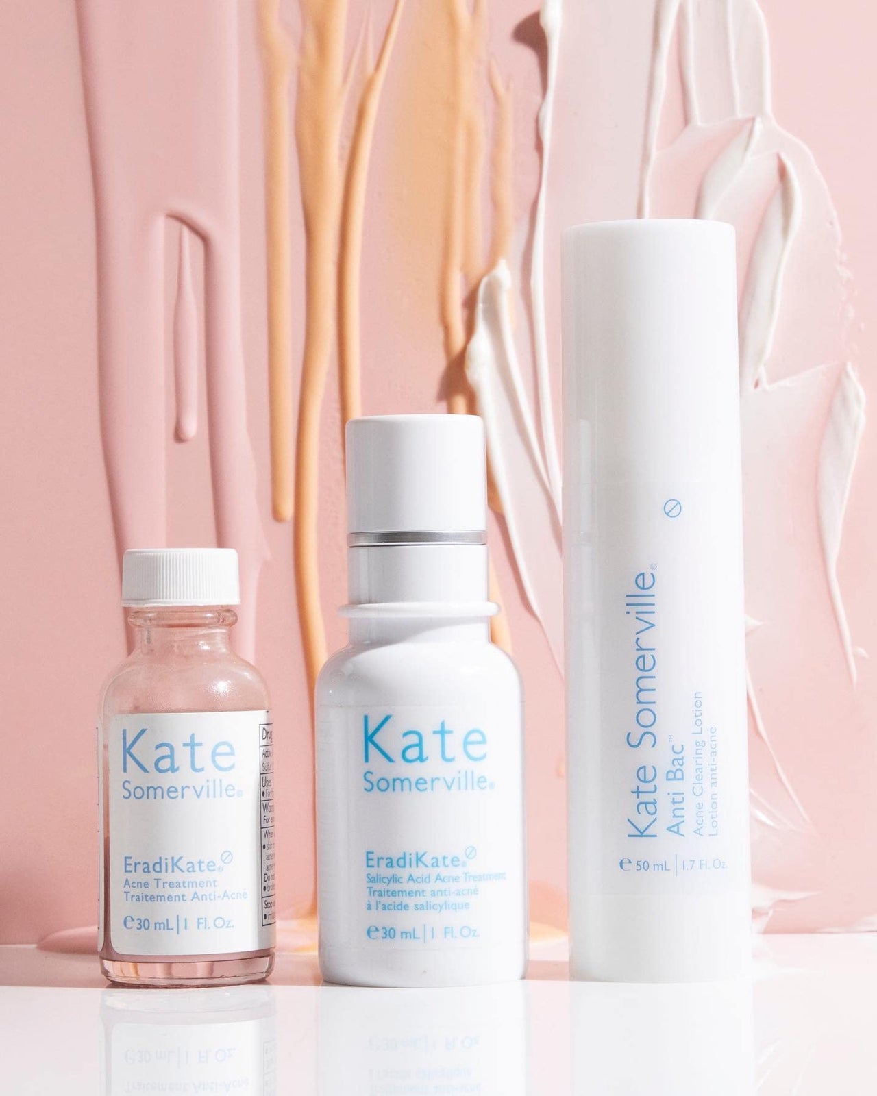 Kate Somerville Anti Bac Acne Clearing Lotion - 5% Benzoyl Peroxide Face Treatment - Clinically Formulated Pore Cleaner and Blackhead Remover for Oily Skin, 1.7 Fl Oz