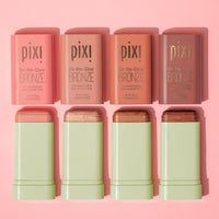 Thumbnail for Pixi On-the-Glow Bronze - WarmGlow, Hydrating Tinted Moisture Bronzer Stick with Ginseng, Aloe Vera & Fruit Extracts, For Cheeks & Lips, 19g / 0.6oz, Paraben-Free
