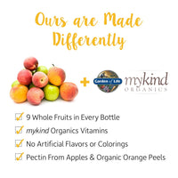 Thumbnail for Garden of Life Organic Kids Fruit Gummy Vitamins 120ct & Magnesium Citrate Gummies for Stress Support 60ct