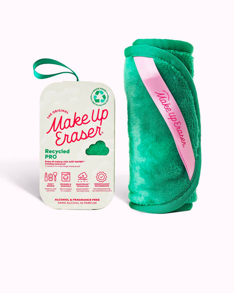 The Original MakeUp Eraser PRO, Effortlessly Remove All Makeup Using Only Water, Including Waterproof Mascara, Eyeliner, Foundation, Lipstick, Sunscreen, and More! Green, 1ct.