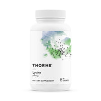 Thumbnail for THORNE - Lysine - Essential Amino Acid for Skin Health, Energy Production & Immune Function* - 500 mg - 60 Servings