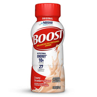 Thumbnail for BOOST Original Balanced Nutritional Drink, Creamy Strawberry, 8 FL OZ (Pack of 6)