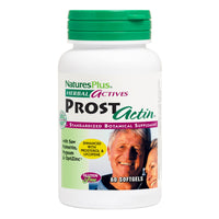 Thumbnail for NaturesPlus Herbal Actives ProstActin - 200 iu Vitamin E, 60 Softgels - Healthy Prostate Gland Support, with Saw Palmetto, Pygeum & Pumpkin Seed Oil - Gluten-Free - 30 Servings