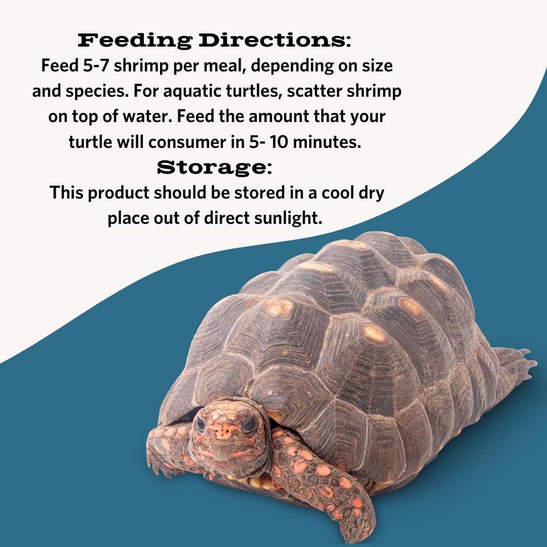 Fluker's Freeze Dried River Shrimp for Reptiles, Packed with Protein and Essential Nutrients, 1 lb. Value Pack