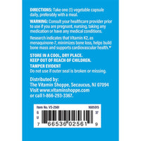 Thumbnail for The Vitamin Shoppe Vitamin K2 MK-7 100 MCG - Bone Density & Arterial Health | Menaquinone-7 | 60 Capsules | Vegan