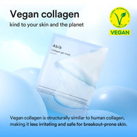 Thumbnail for Abib Collagen Gel Mask Sedum Jelly 4 Sheets (Hydrating) I Korean Vegan Collagen, Cooling Hydrating Hyaluronic Acid Hydrogel Face Mask Skin Care
