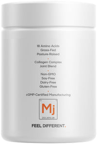 Thumbnail for Codeage Multi Collagen Protein + Joint Blend Supplement, Hyaluronic Acid, Bromelain, Turmeric, Ginger, Boswellia, Astaxanthin - Hydrolyzed Bovine Collagen - 5 Collagen Types - Non-GMO - 90 Capsules
