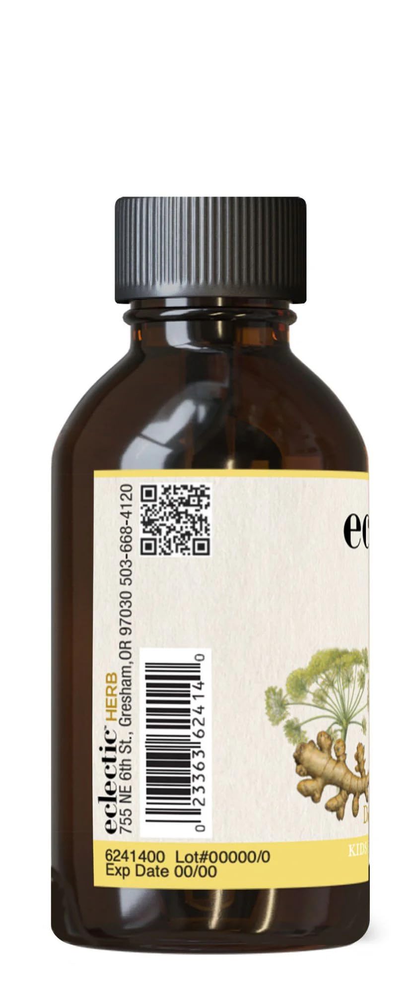 Eclectic Herb - Tum-Ease for Kids Liquid Drops | Soothing Digestive Support for Calm Tummies | Herbal Supplement | Vegan, Alcohol-Free, Wildcrafted, Non-GMO, Kid-Friendly (4 fl oz | 120 ml)