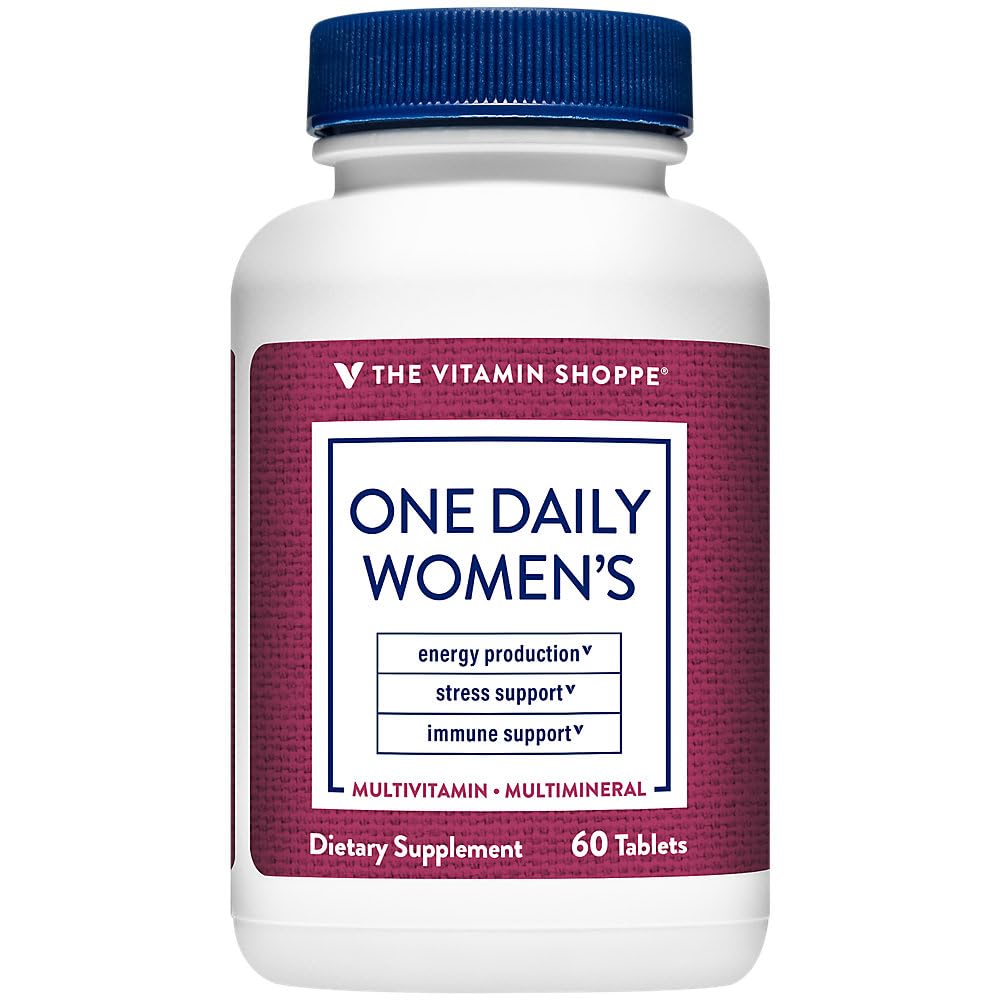 The Vitamin Shoppe Men's Multivitamin - Complete Daily Multi with Essential Vitamins & Minerals for Men's Health (60 Tablets)