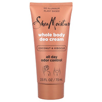 Thumbnail for SHEA MOISTURE Coconut & Hibiscus Cream Deodorant, 2.5 FZ