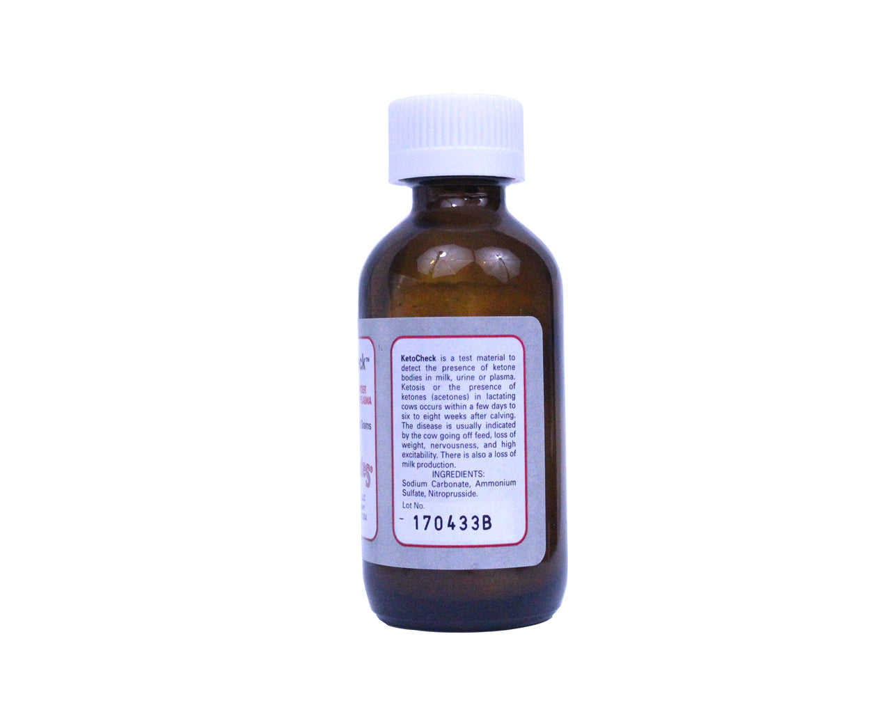 KetoCheck Powder 50 Grams Ketone Detect Ketosis Cattle Urine Livestock