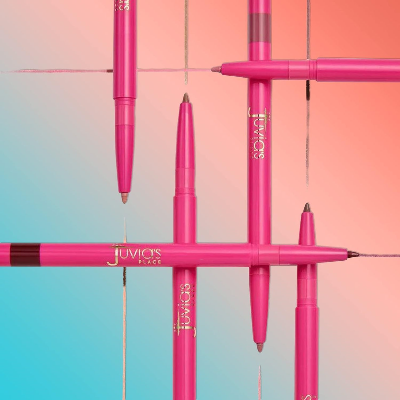 Juvia's Place Coffee Shop Luxe Lip Liner - Espresso - Colorstay Matte Finish Lip Pencil, Makeup for Natural Long Lasting Beauty and Sensational Wear, Lip Stain Kiss Proof Cometics