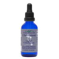 Thumbnail for Eidon Ionic Minerals Liquid Chromium Concentrate - Ionic Chromium Supplement Drops, Supports Stable Energy Levels, All-Natural, No Sugar Added, No Preservatives or Additives - 2 oz