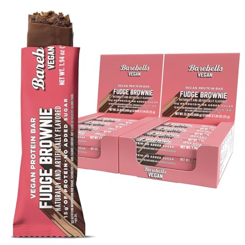 Image 1 of Default Title for the product BAREBELLS Vegan Protein Bars Fudge Brownie, 24-Pack