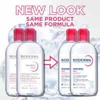 Thumbnail for Bioderma Sensibio H2O Micellar Water, Duo Pack Makeup Remover Cleanser, Gentle for Skin, Fragrance-Free & Alcohol-Free, Gentle Face Cleanser for Sensitive Skin
