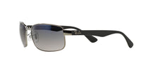 Thumbnail for Ray-Ban RB3478 Rectangular Sunglasses, Gunmetal Frame/Blue Polarized Lens, 60 mm
