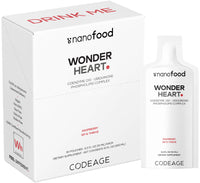 Thumbnail for Codeage Wonder Heart Liquid CoQ10 Liposomal Ubiquinone Supplement, Coenzyme Q10 Heart Vitamins, Non-GMO Sunflower Phosphatidylcholine Vegan Blend, Raspberry Flavored Softgel, Pack of 30 Pouches