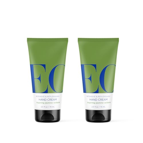 Image 1 of Default Title for the product EO Jasmine Verbena Hand Cream Moisturizer for Dry Skin, 2.5 oz 2-Pack