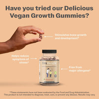 Thumbnail for TruHeight Growth Gummies (Watermelon) Tall Nutrition for Natural Growth Supplement for Kids & Teens - Vitamin D, K, Calcium & Ashwagandha, Bone Strength Vitamins D3 K2, Picky Eater, Taller Ages 5+