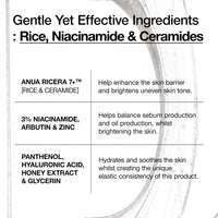 Thumbnail for Anua Rice Ceramide 7 Hydrating Barrier Serum, Moisturizing Face Serum, Non-comodogenic, Hyaluronic Acid, Niacinamide, Lightweight, Fragrance Free, Sensitive Dry Skin, Korean Skincare, 1.69 fl oz