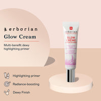 Thumbnail for Erborian - Glow Cream - Ultra-Radiant Effect & Illuminating Daily Face Cream - Radiance Boosting Primer for Fresh & Dewy Finish with Glowing Complexion Brightens - 0.5 Oz