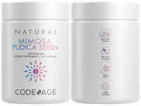 Thumbnail for Codeage Organic Mimosa Pudica Seed Capsules - Mimosa Pudica Seeds Supplement - Black Walnut, Cloves, Vidanga, Neem, BioPerine - All in One - Sensitive Plant Pills - Non-GMO & Vegan - 2 Pack