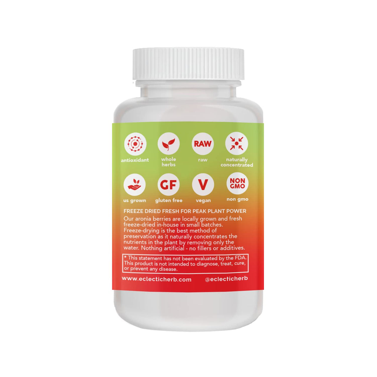 ECLECTIC INSTITUTE Raw Fresh Freeze-Dried Non-GMO Bitter Melon | 50 CT (200 mg)