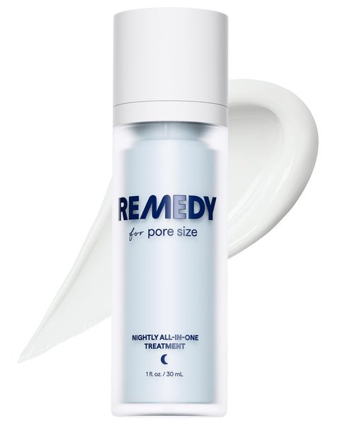 Remedy for Pore Size | Pore Refining Advanced Serum | Large Pore Minimizer with Retinol, BHA Salicylic Acid, Niacinamide | for Texture, Pimples, Blackheads | by Dermatologist Dr. Shah