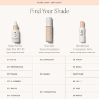 Thumbnail for ILIA - True Skin Serum Foundation | Non-Comedogenic, Cruelty-Free, Vegan, Weightless Feel, Buildable Coverage, Safe for Sensitive Complexion (Formentera SF1)