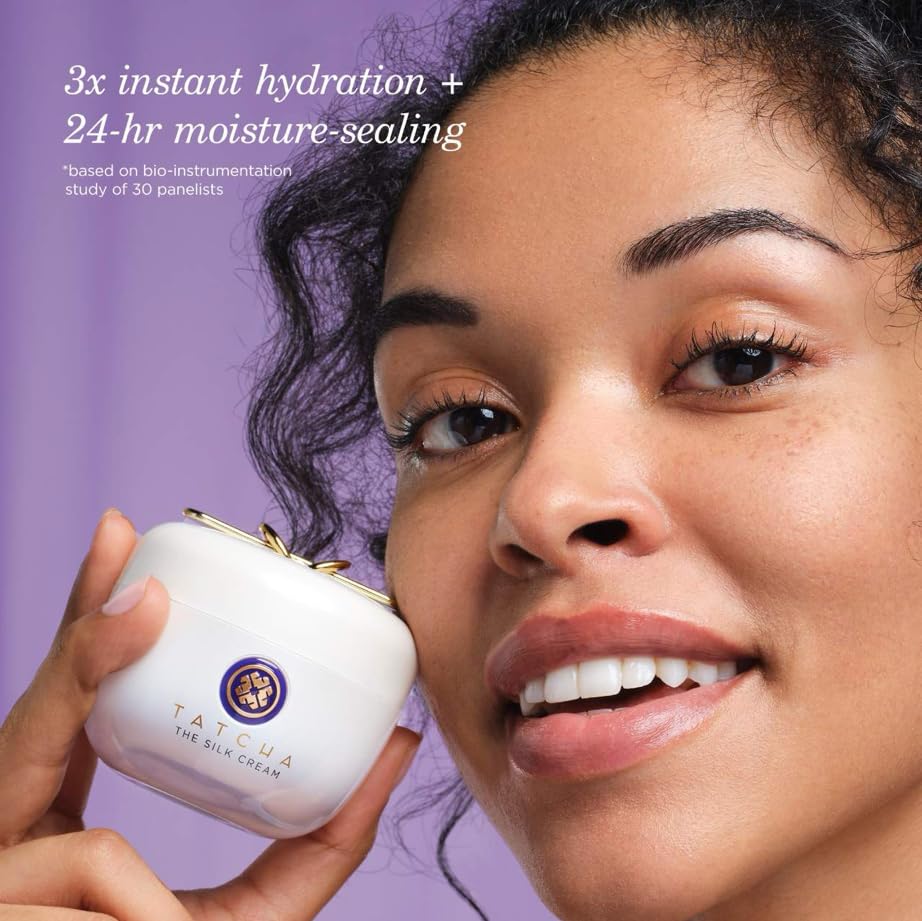 TATCHA The Silk Cream: Weightless Moisturizing and Firming Cream for Combo to Dry Skin (50 ml / 1.7 oz)