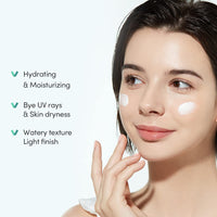 Thumbnail for ETUDE Sunprise Mild Weightless Watery Light Texture SPF50+/PA+++ 1.7 fl. Oz (50ml) (21AD) | Light Moisturizing Sunblock for Sensitive Skin | Korean Skin Care