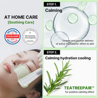 Thumbnail for Mediheal Derma Modeling Pack Teatree*2 - Rapid Cooling For Soothing Skin - Easy DIY Home Spa Kits, Hydrating Icy Jelly Mask For Skin Refreshment