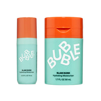 Thumbnail for Bubble Skincare Slam Dunk Bundle - Hydrating Face Cream for Dry Skin Made with Vitamin E + Aloe Vera Juice for a Glowing Complexion - Skin Care with Blue Light Protection (50ml + 10ml, 2 Count)
