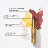 Thumbnail for LAURA GELLER NEW YORK Jelly Balm Moisturizing Tinted Lip Balm - Jammin' - Hydrating Vitamin E - Semi-Shine Finish