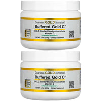 Thumbnail for California Gold Nutrition Buffered Vitamin C Powder, Non-Acidic, Gold C, USP Grade Sodium Ascorbate, Suitable for Vegans and Vegetarians, 8.40 oz (238 g), 2 Pack