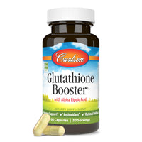Thumbnail for Carlson - Glutathione Booster, Alpha Lipoic Acid, Immune Support & Optimal Wellness, Antioxidant, 60 Capsules