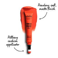 Thumbnail for NYX PROFESSIONAL MAKEUP Powder Puff Lippie Lip Cream, Liquid Lipstick - Crushing Hard (Orange)