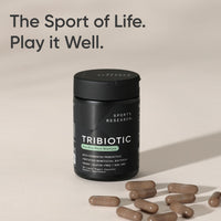 Thumbnail for Sports Research® Tribiotic, 3-in-1 Tribiotic - Fermented Gut Health Tribiotic with 10 Billion CFU - Supports Digestion, Microbiome Support - Non-GMO, Vegan & Gluten Free - 30 Liquid Veggie Capsules