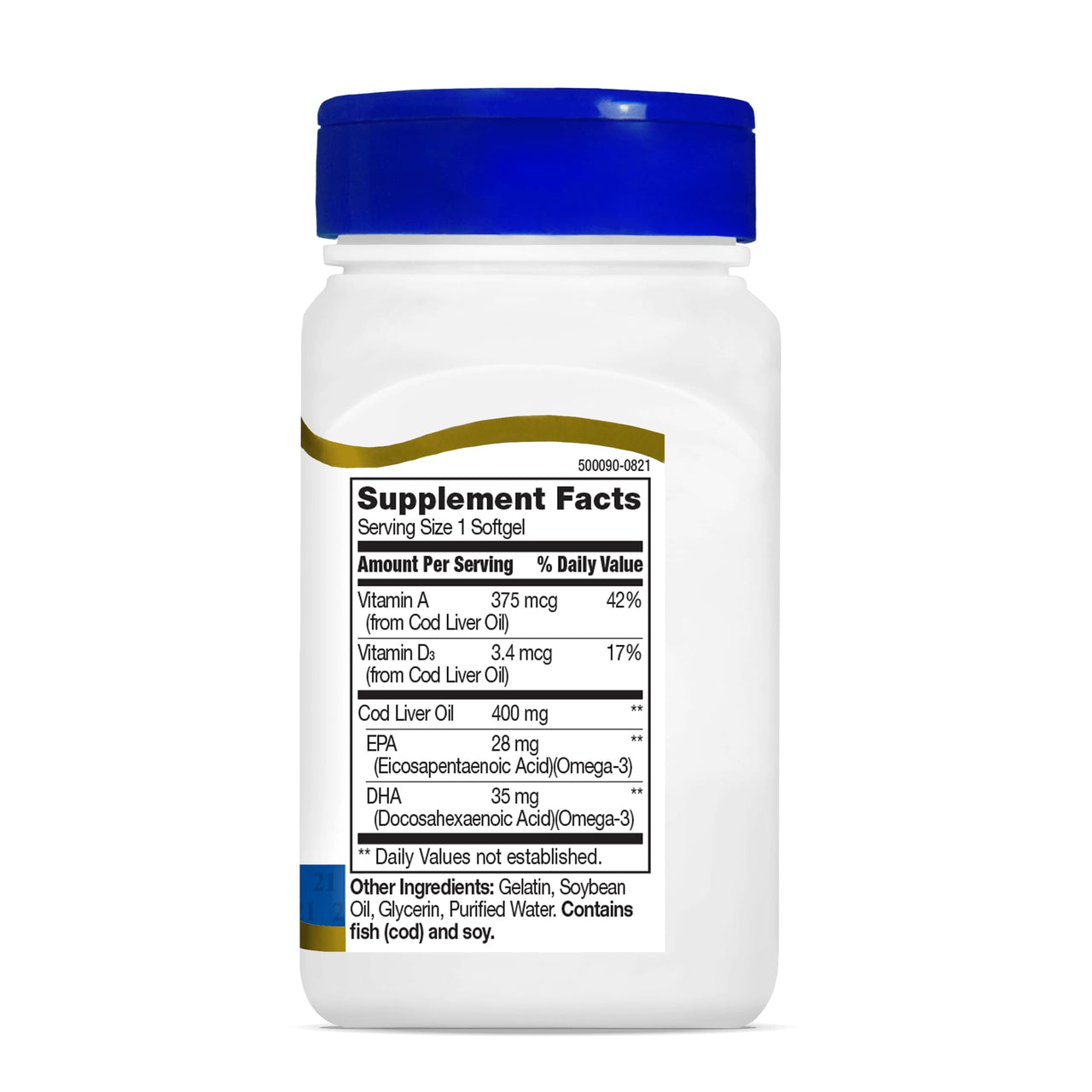 21ST Century Norwegian COD Liver Oil 110 SOFTGELS
