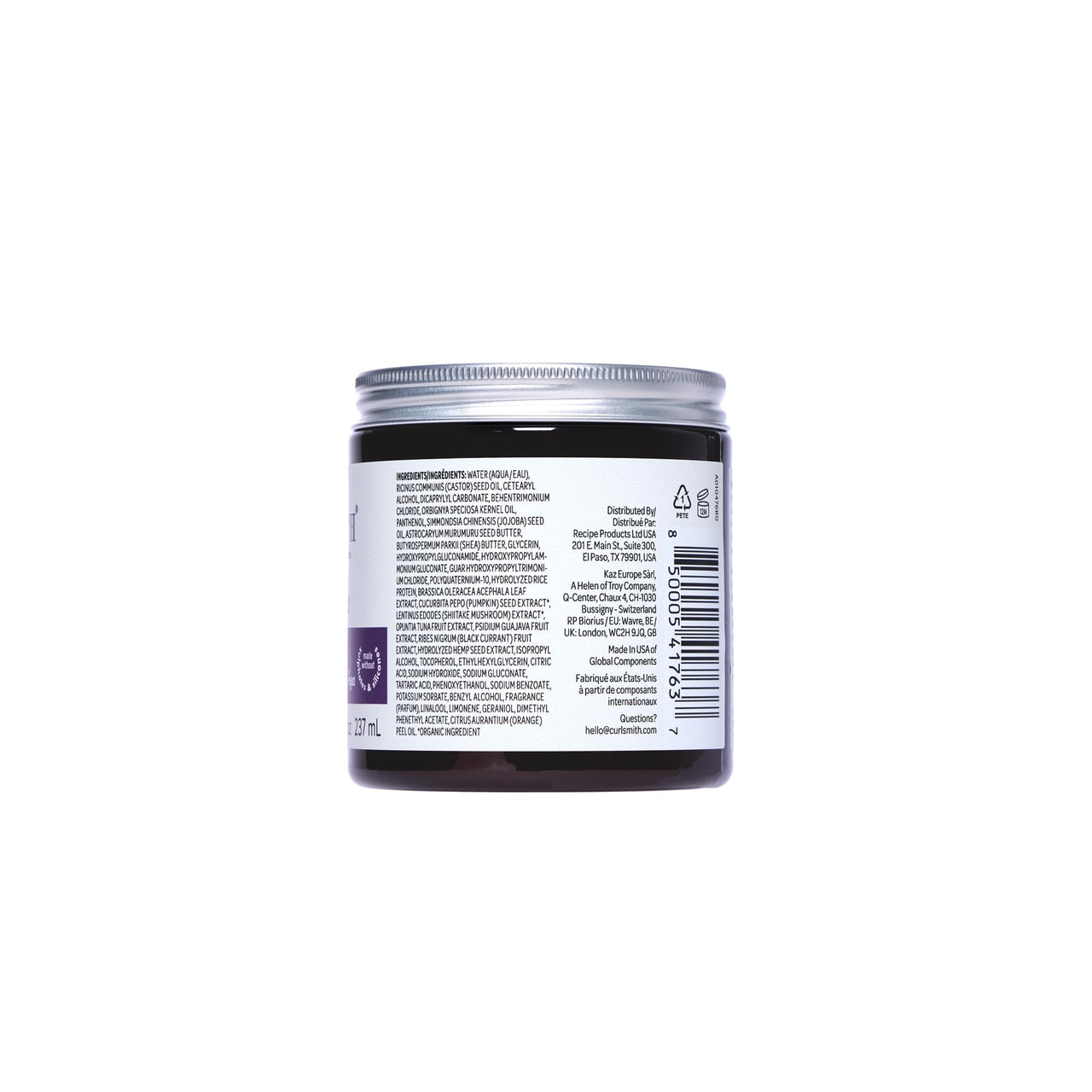 CURLSMITH Multi-Tasking 3-in-1 Curl Conditioner, Use as a Protein-Rich Rinse Out, Leave In or Deep Conditioner, For All Curl Types, Vegan & Cruelty-free (8 oz)
