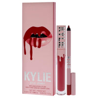 Thumbnail for Matte Lip Kit - 503 Bad Lil Thing by Kylie Cosmetics for Women - 2 Pc 0.10oz Matte Liquid Lipstick, 0.039oz Lip Liner